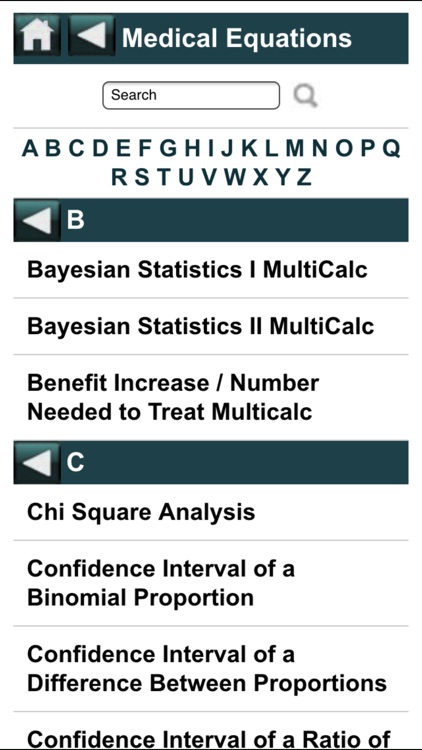 EBMcalc Statistics
