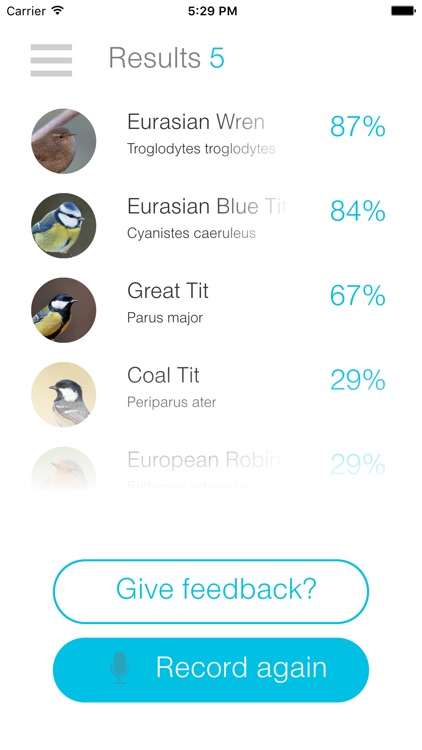 Warblr: Identify UK bird songs