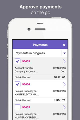 Bank of Melbourne Business App screenshot 3