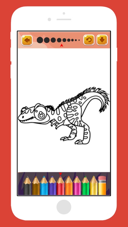 Dragon Dinosaur Coloring Book hd for kids free