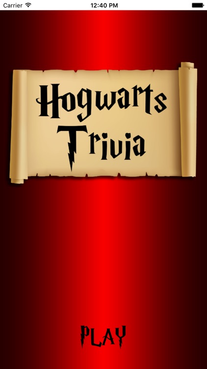 Quiz - Hogwarts Trivia Edition