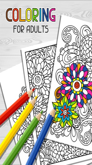 Adult Coloring : 秘密花園 Secret Garden 圖畫書成人 壓力緩解(圖1)-速報App