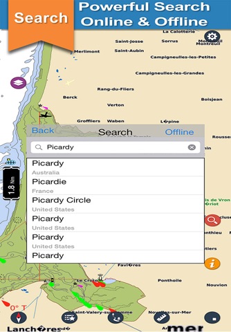 Boating Picardy Nautical Chart screenshot 3