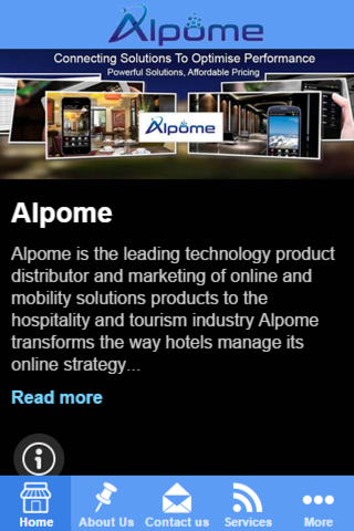 Alpome App screenshot 2