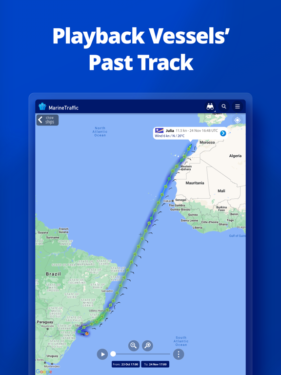 MarineTraffic - Ship Tracking iPad app afbeelding 7