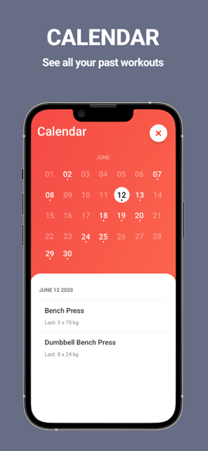 ‎Strongify Easy Workout Tracker Screenshot
