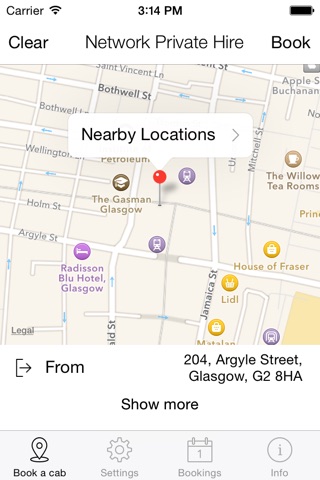 Network ACS Private Hire screenshot 2