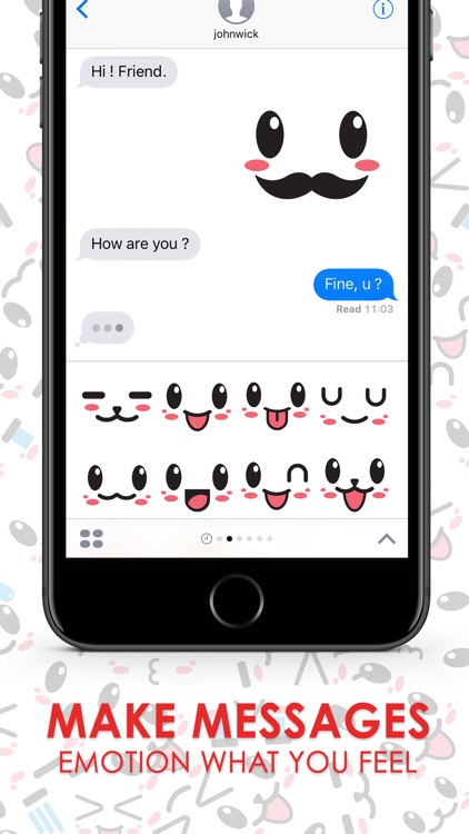 Emoji Smiley Stickers for iMessage