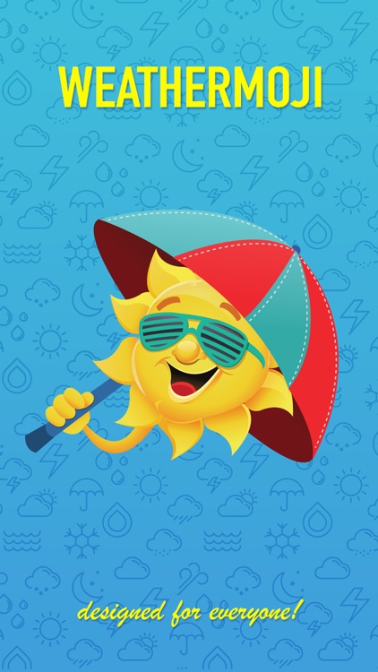 Weathermoji - emoji & stickers for weather update