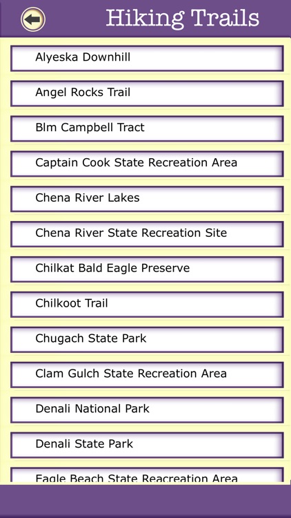 Alaska Campgrounds & Hiking Trails,State Parks screenshot-3