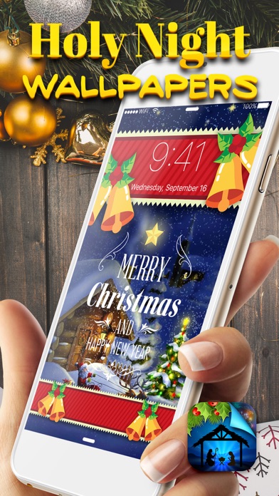 How to cancel & delete Holy Night Wallpapers from iphone & ipad 1