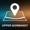 Upper Normandy, France, Offline Auto GPS