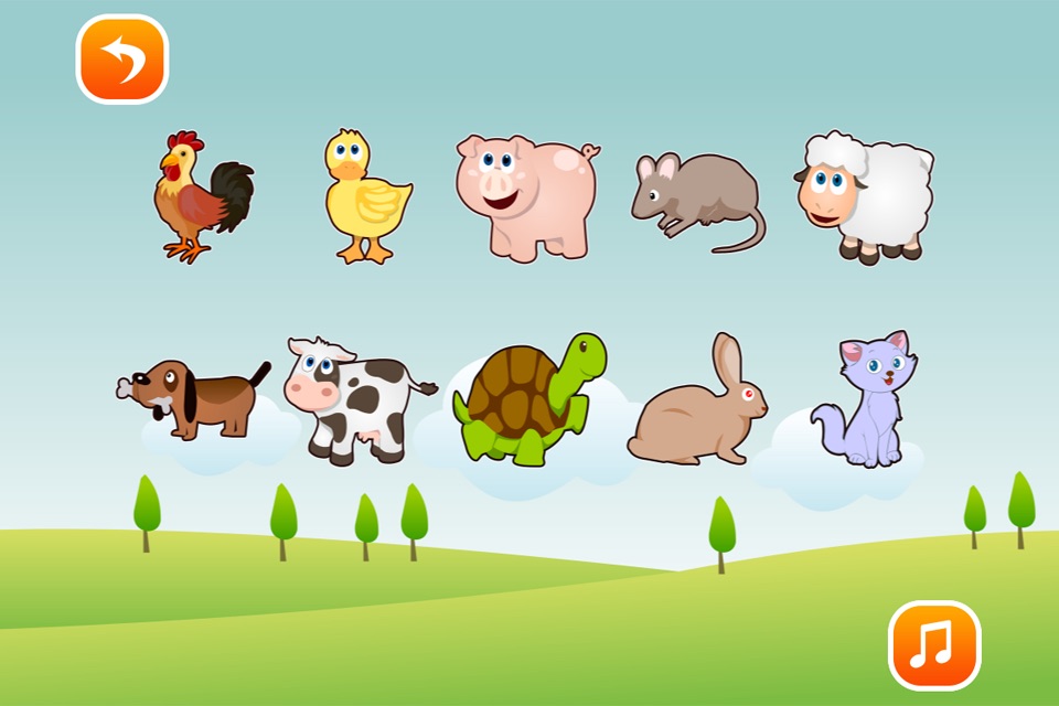 宝宝认动物-儿童游戏大全2岁-3岁 screenshot 3