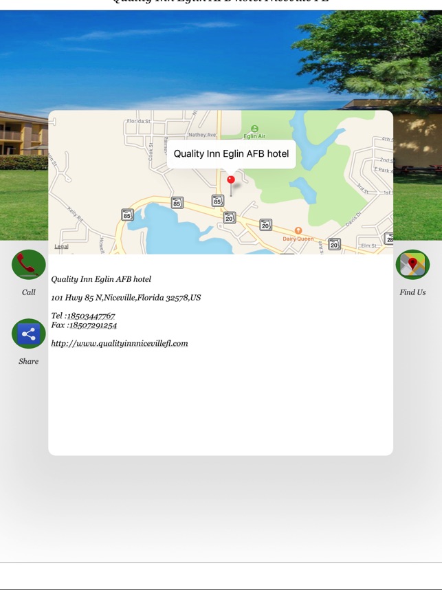 Quality Inn Eglin Afb Hotel Niceville Fl On The App Store