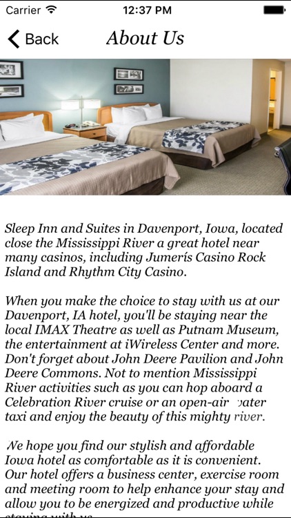 Sleep Inn and Suites Davenport IA