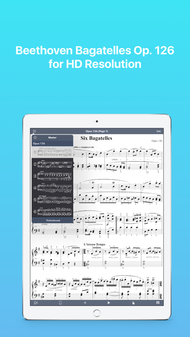 How to cancel & delete Beethoven: Bagatelles Op. 126 from iphone & ipad 1