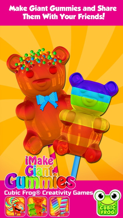 Gummy Bear Maker Candy Design Game-iMake Gummies
