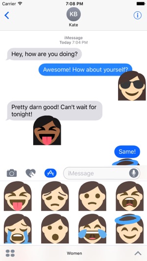 Women Emoji(圖1)-速報App