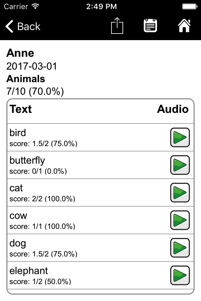 Speech Cards Professional screenshot 3