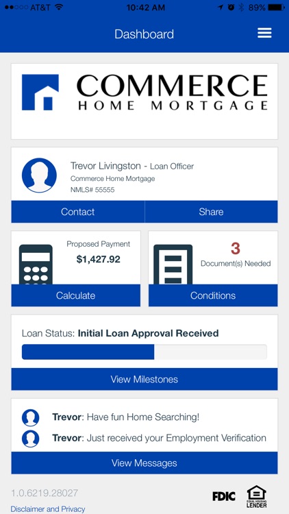 CHM Mortgage Tracker