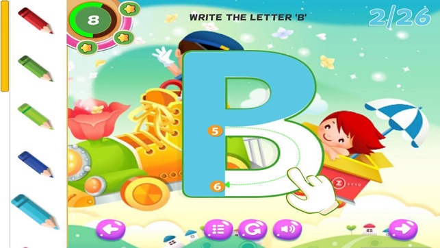 Alphabet Learning Letters Writing ABC Preschool(圖3)-速報App