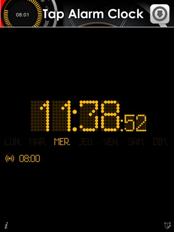 Tap Alarm Clock Lite screenshot 2