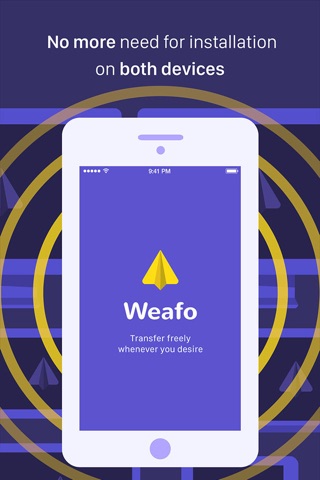 Weafo Pro - Send File, Image and Photo to Computer screenshot 2