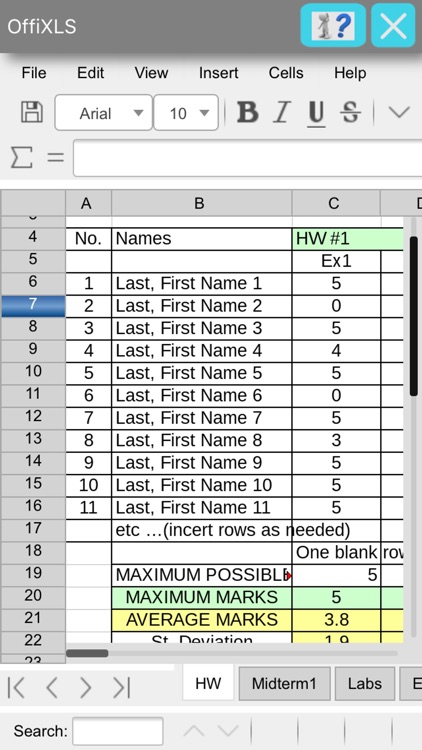 OffiXLS spreadsheet editor with LibreOffice Online screenshot-0