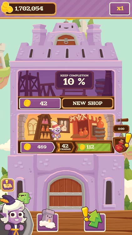 Charming Keep - Collectable Tower Tapper screenshot-4