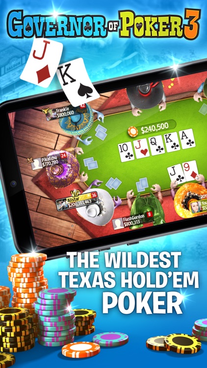 Governor of Poker 3 - Live Texas Holdem Poker Game screenshot-0