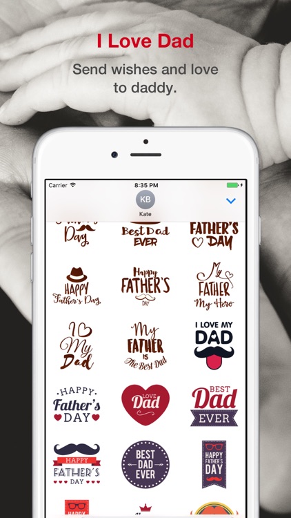 Father's Day Stickers Pack