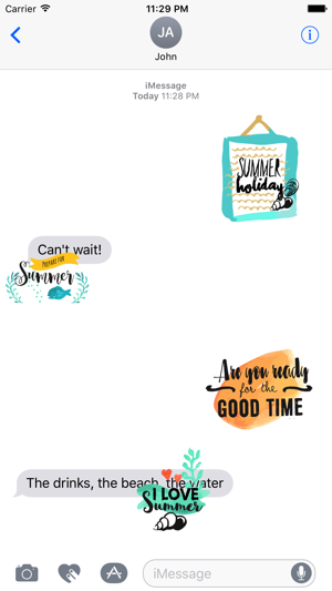 Animated Summer Quote Stickers(圖4)-速報App