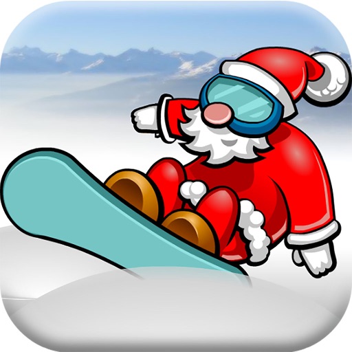 Santa Rush - Snowboard to Collect Christmas Gifts Icon