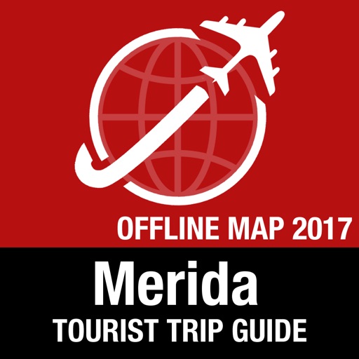 Merida Tourist Guide + Offline Map