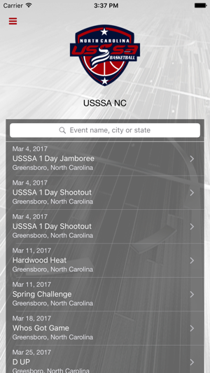 USSSA NC Basketball