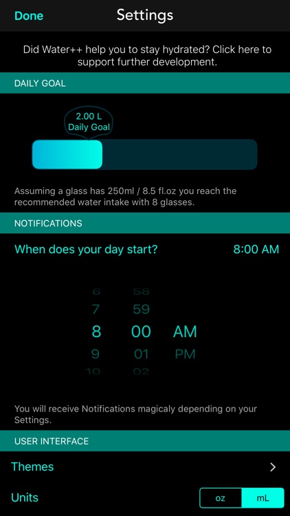 Water++ Water Balance Tracker
