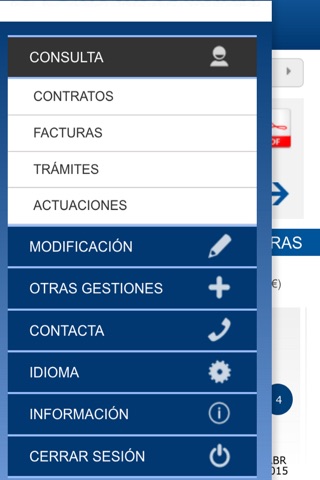 Aguas de León - Oficina Virtual screenshot 2