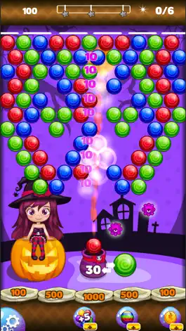 Game screenshot Bubble Shooter Mania - Sweet Halloween hack
