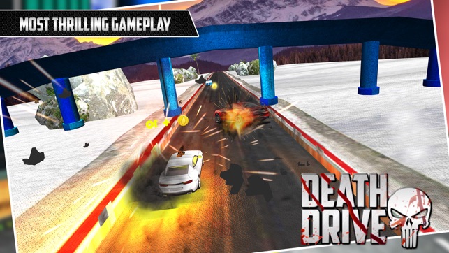 Death Drive 3D : Car Racing and  Car Shooting game(圖1)-速報App