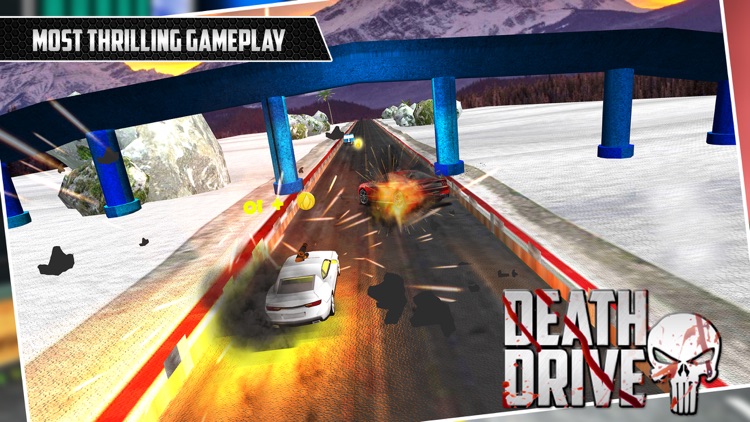 Death Drive 3D : Car Racing and  Car Shooting game