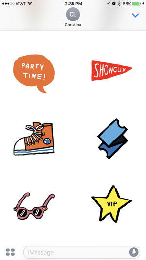 ShowClix Stickers