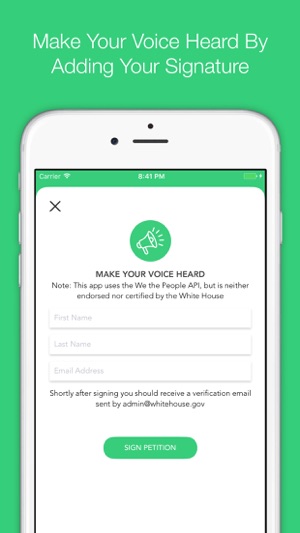 My Voice - Sign WtP Petitions(圖3)-速報App