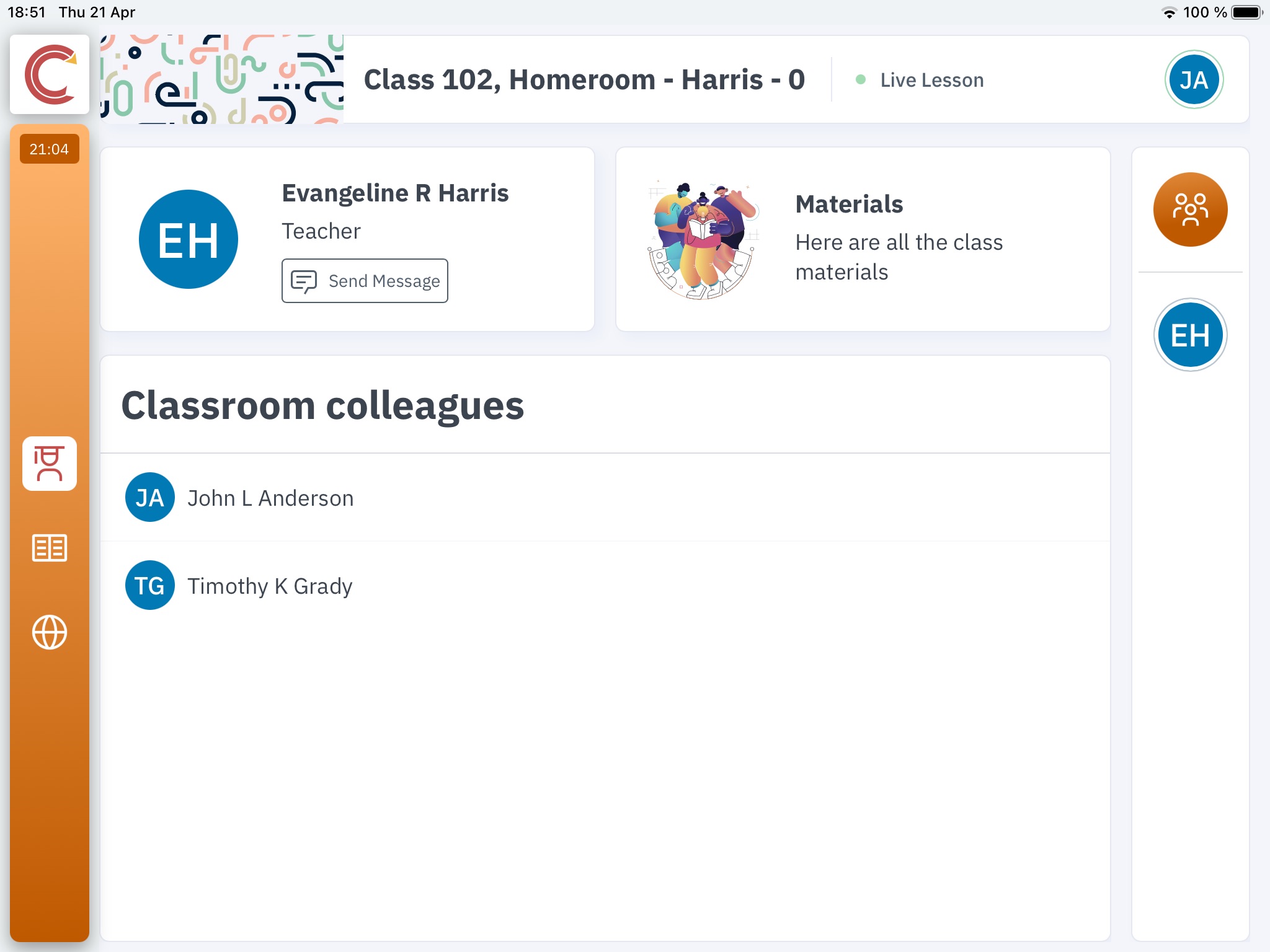 ClassSpaces screenshot 3