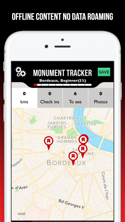 Nice Travel Guide Monument Tracker - Offline Map