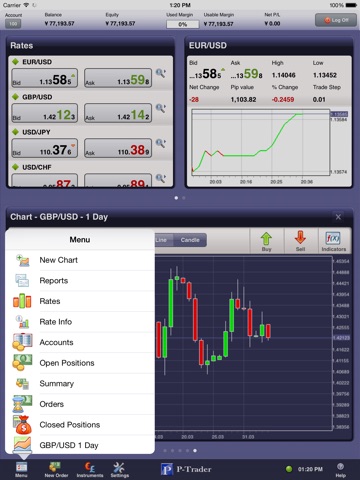 P-Trader for iPad screenshot 3