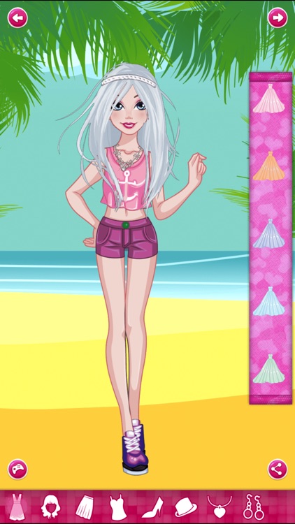 Princess Elsa Beauty Salon — Dress up girls games screenshot-3