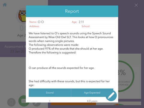 Speech Sound Assessment App for EYPs screenshot 3