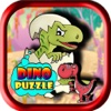 Dinosaur Shadow Shape Puzzle for Kids