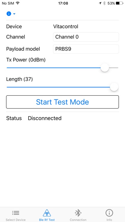 BLE RF Test