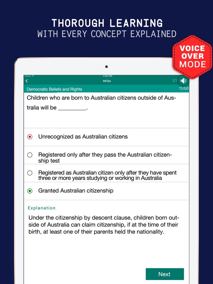 Australian Citizenship Practice Exam Prep - QA